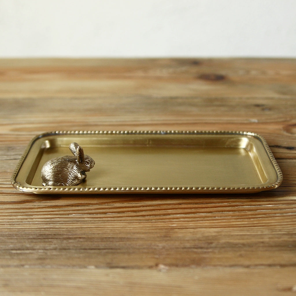 Plateau à bibelots - Lapin
