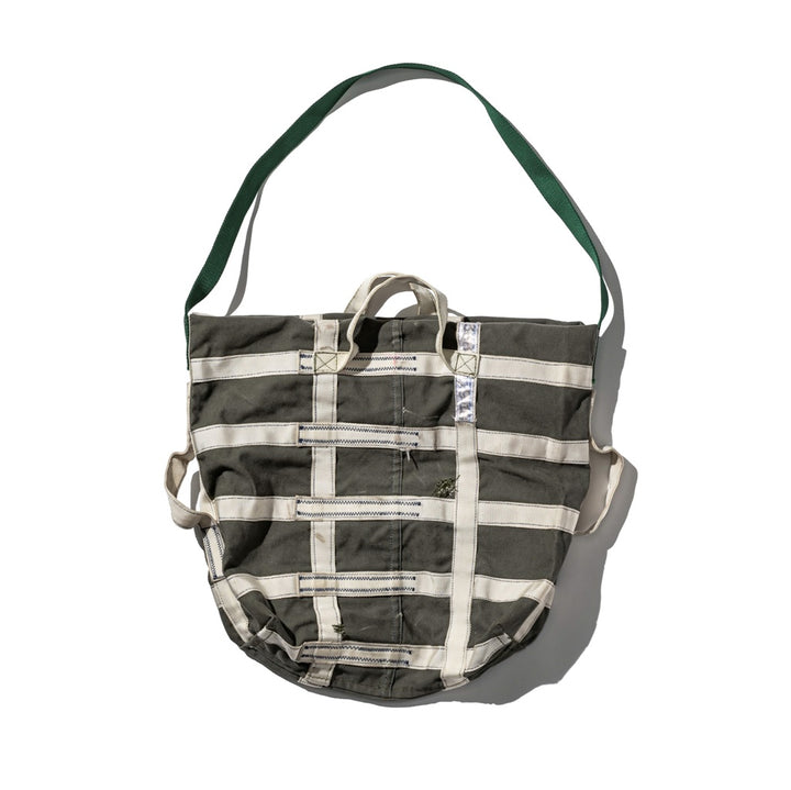 Vintage Parachute Foldover 2-Way Bag