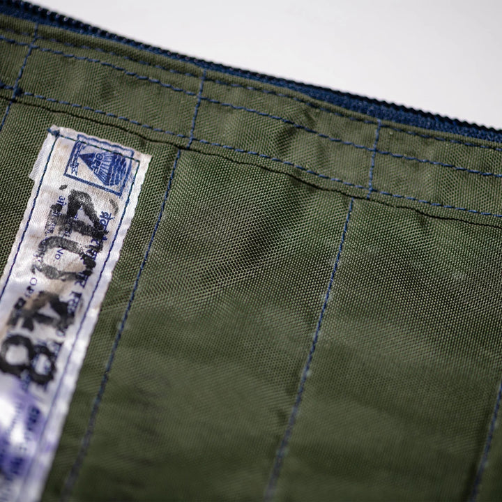 Vintage Parachute Quilted Pouch - Limited Edition