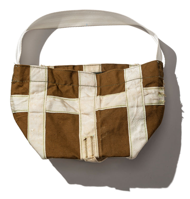 Vintage Brown Parachute Bag Small - Limited Edition