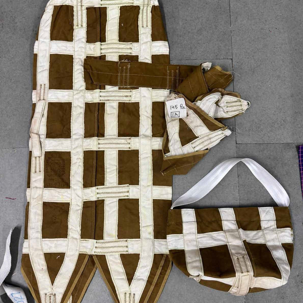 Vintage Brown Parachute Bag Small – Peter Fields