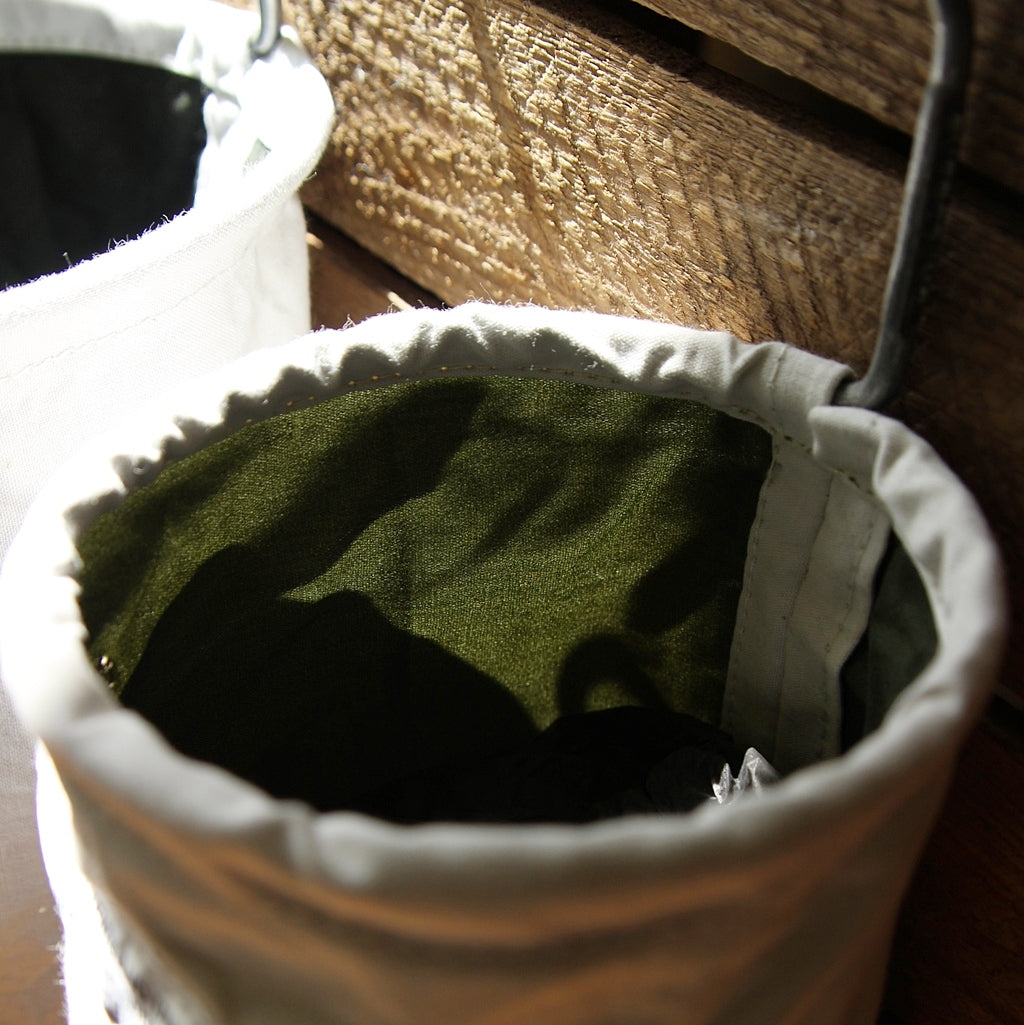 Vintage Fabric Hook Basket
