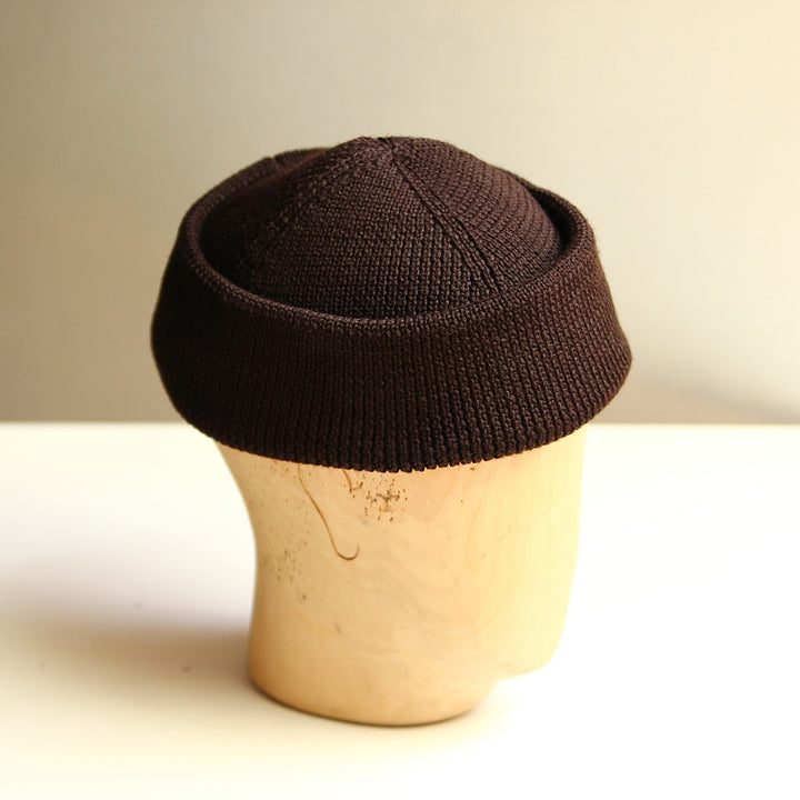 Watch Cap Merino Knit - Brown