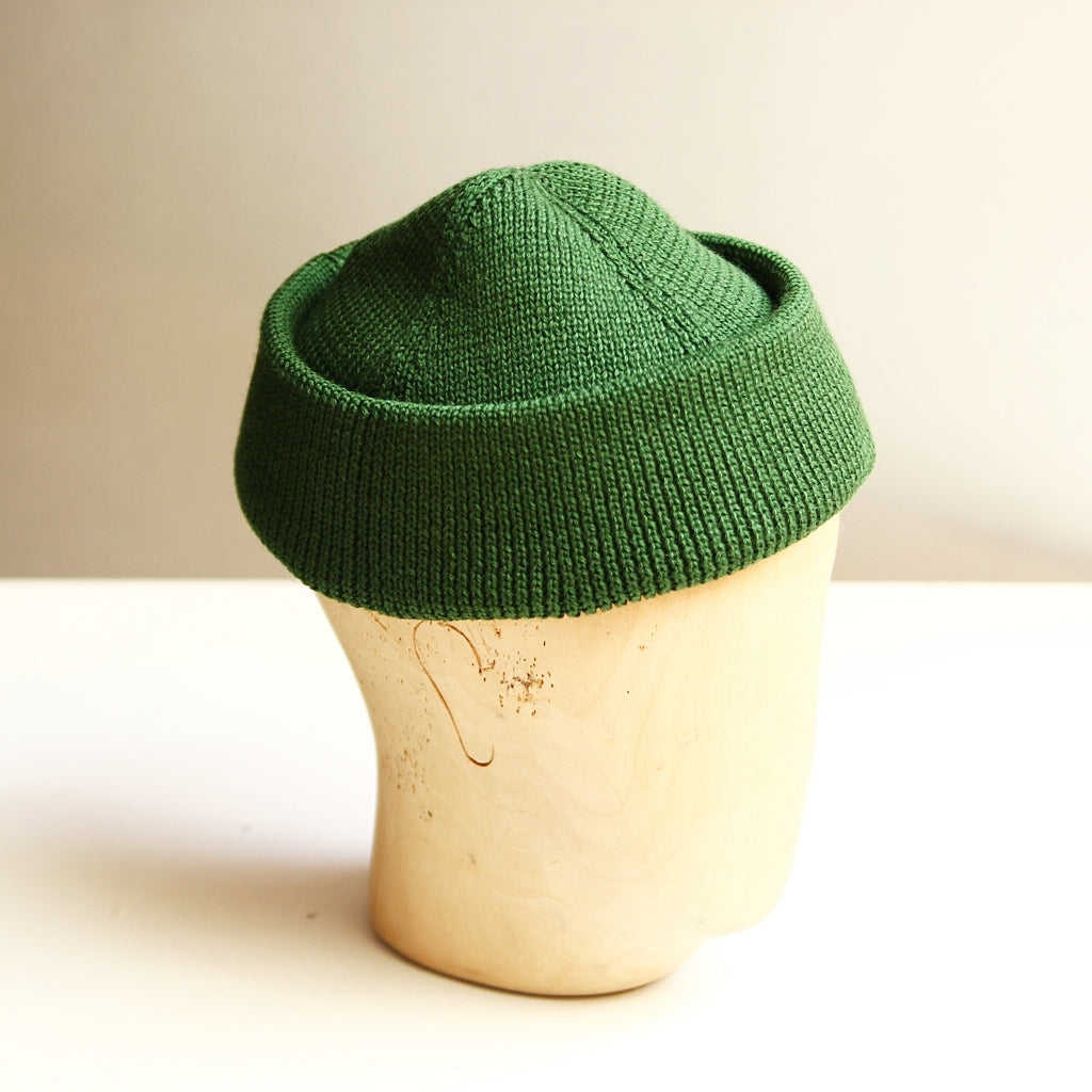 Watch Cap Merino Knit - Green