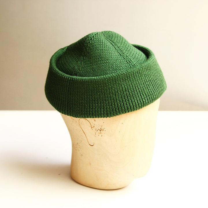 Watch Cap Merino Knit - Green