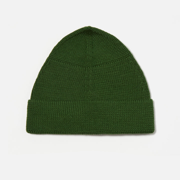 Watch Cap Merino Knit - Green