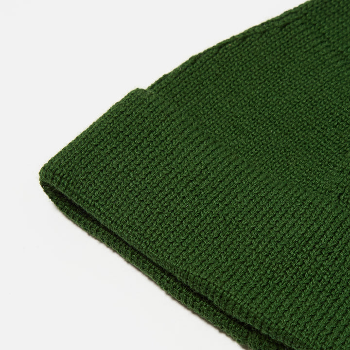 Watch Cap Merino Knit - Green