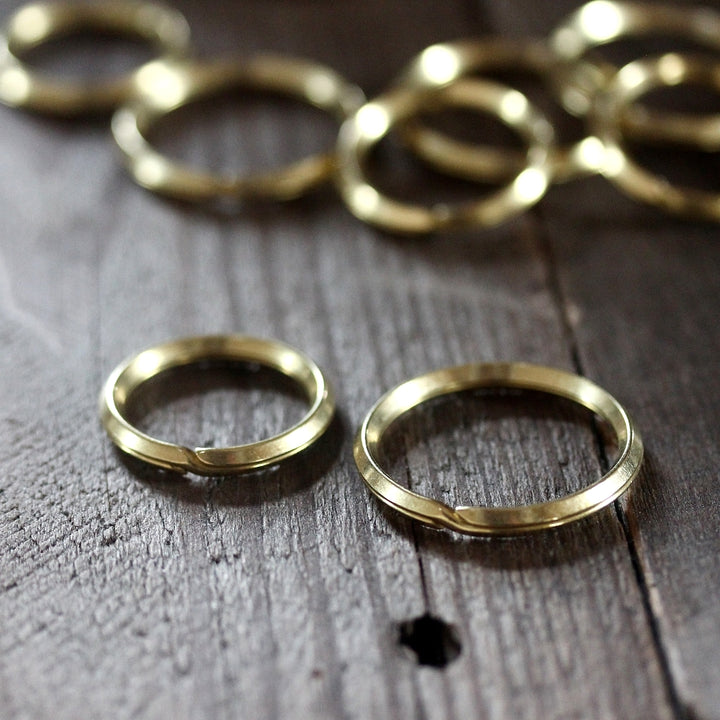 Wire Split Ring Brass