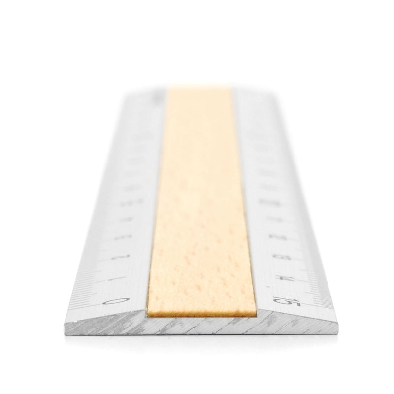 Wooden Ruler Light Brown - 15 cm