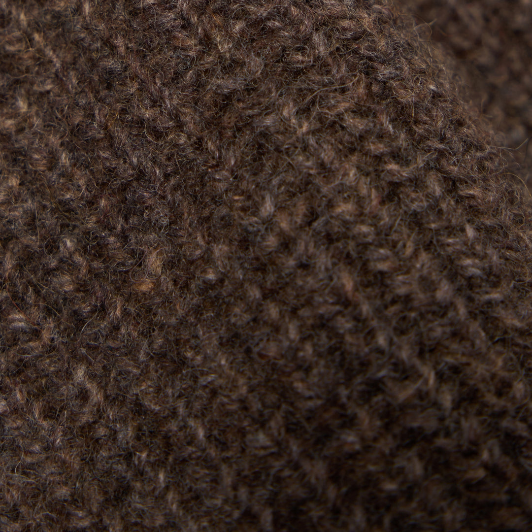 Cardigan zippé - Marron