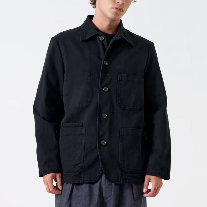 OG Bakers Jacket - Black Dexter Twill