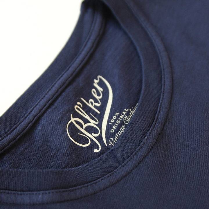 T-shirt basique bleu marine