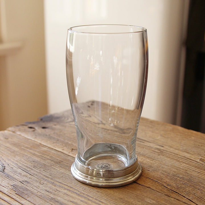 Bierglas Sirmione aus Kristallglas mit Hartzinn von Cosi Tabellini