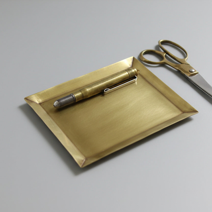 Rectancle brass tray