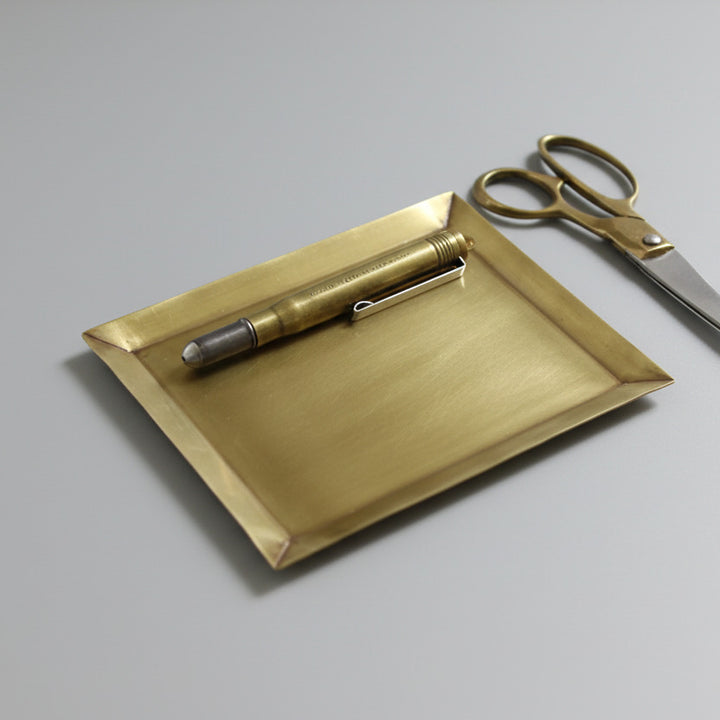 Rectancle brass tray