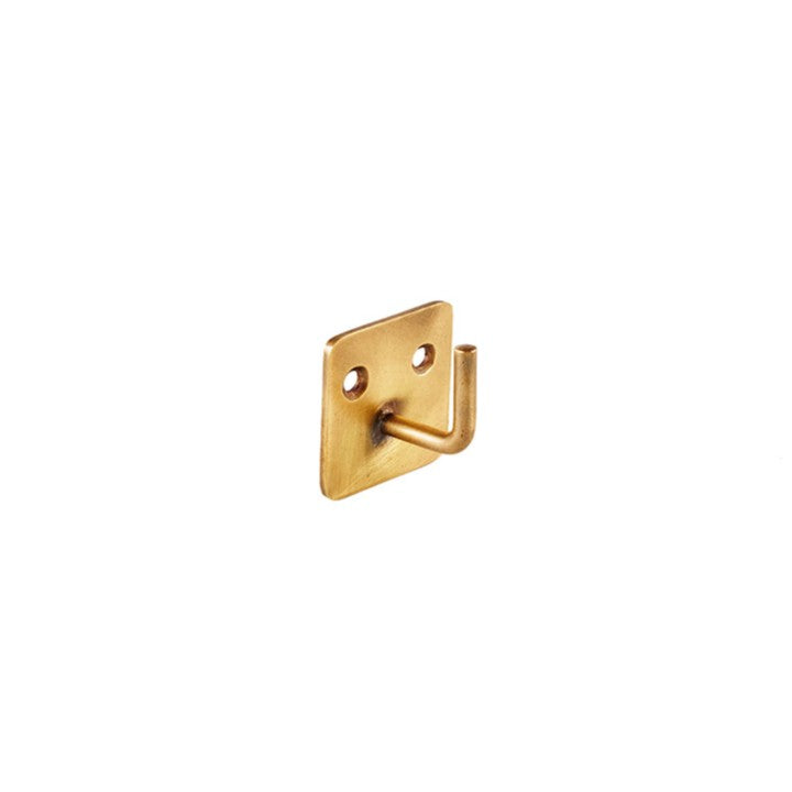 Brass Plate Single Hook