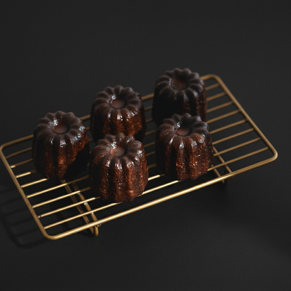 Rectangular brass wire stand