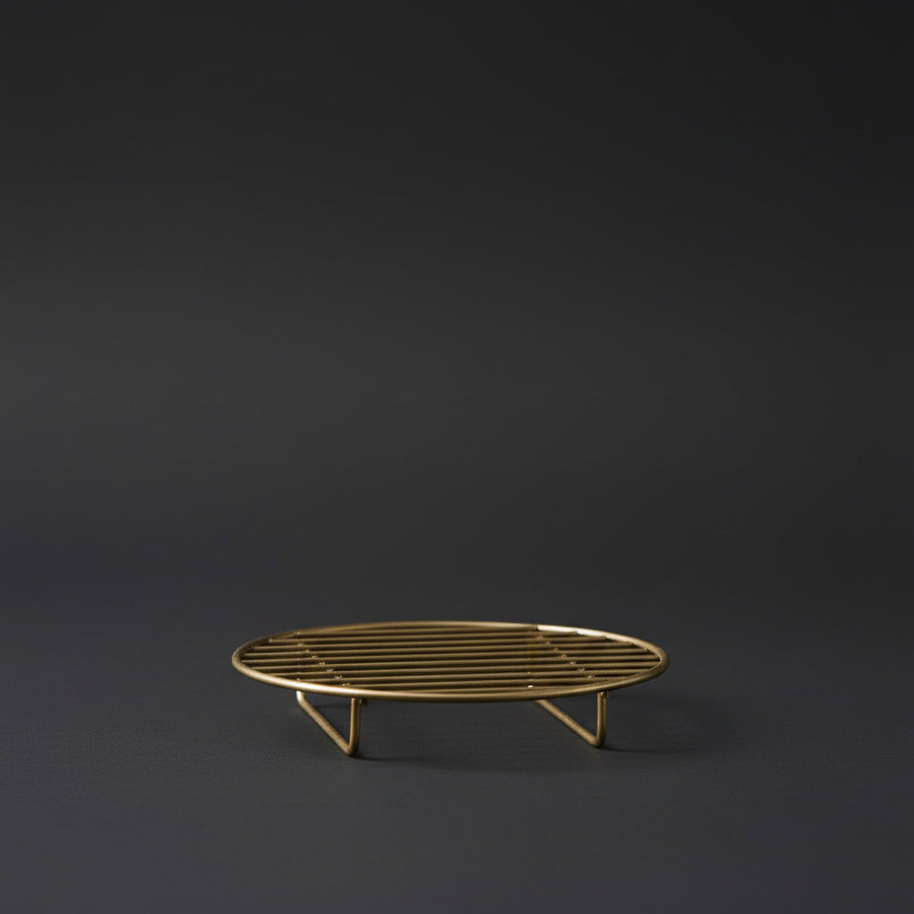 Brass Wire Stand Round