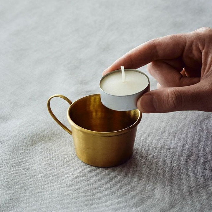 Brass Candle Cup
