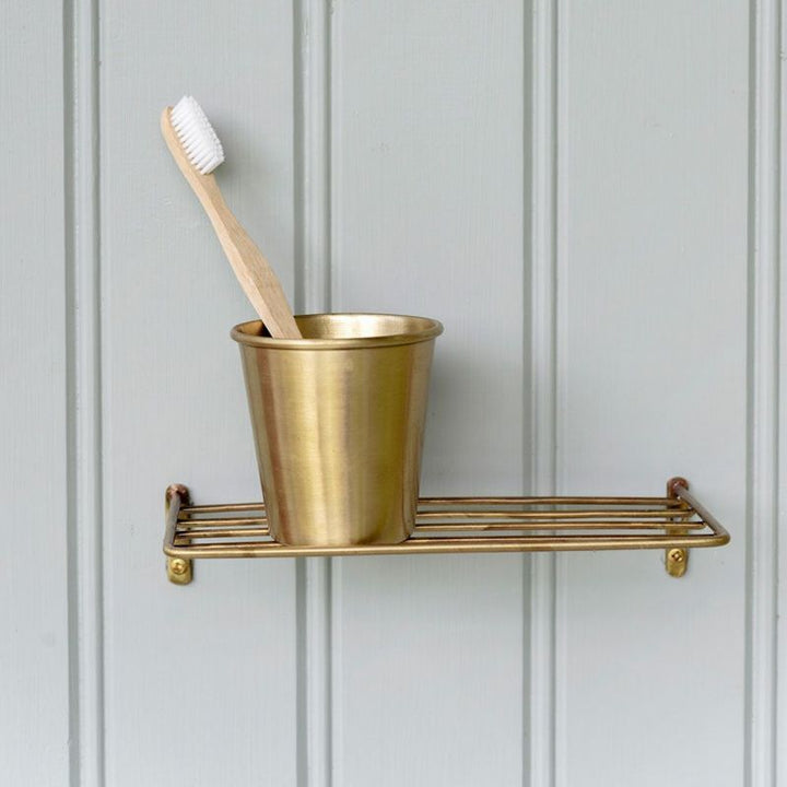 Brass Wire Shelf