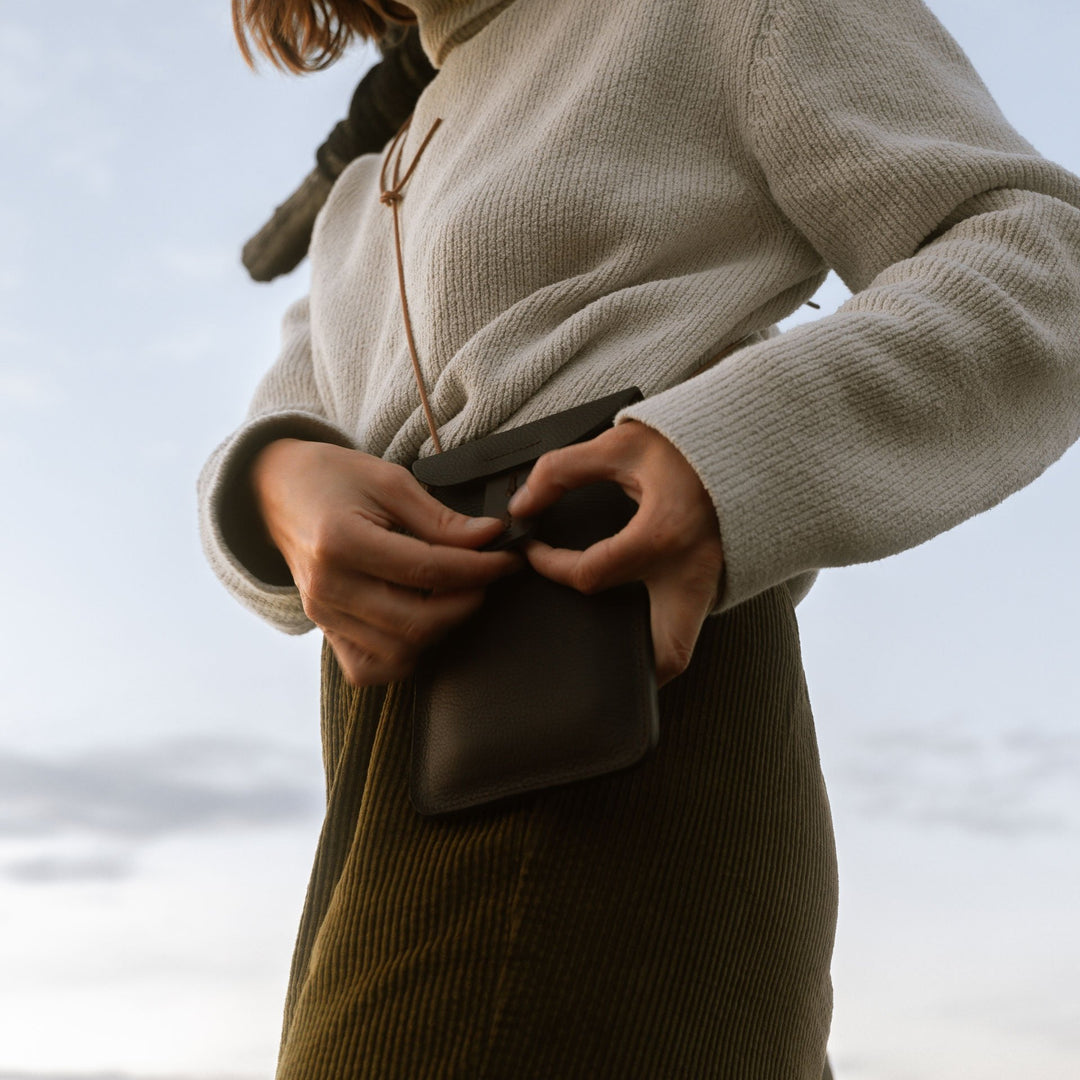 Cell Phone Pouch - peat