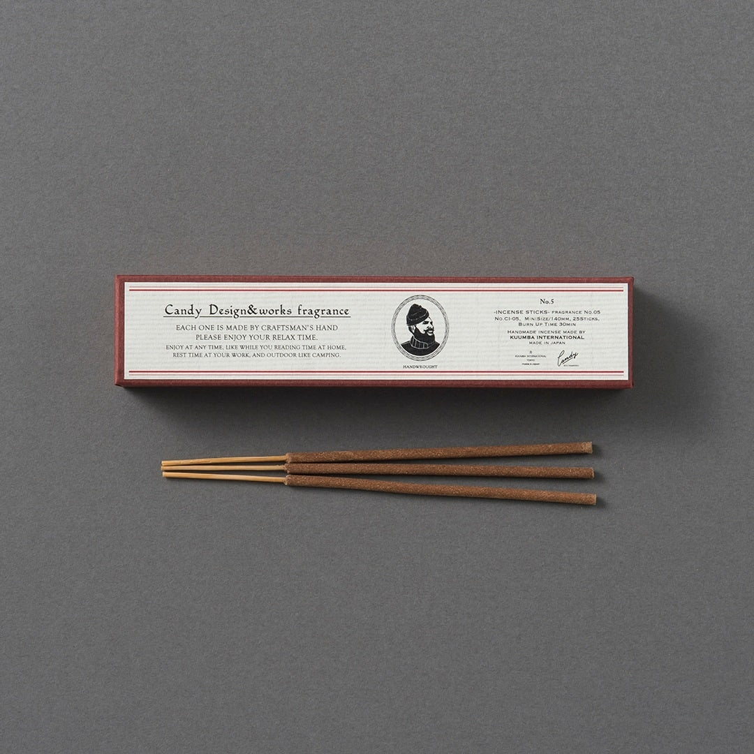 C.D.W. Fragrance No. 05 Räucherstäbchen von Candy Design & Works, handgefertigt in Japan