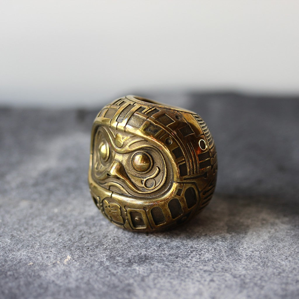 Daruma Incense Holder – Brass