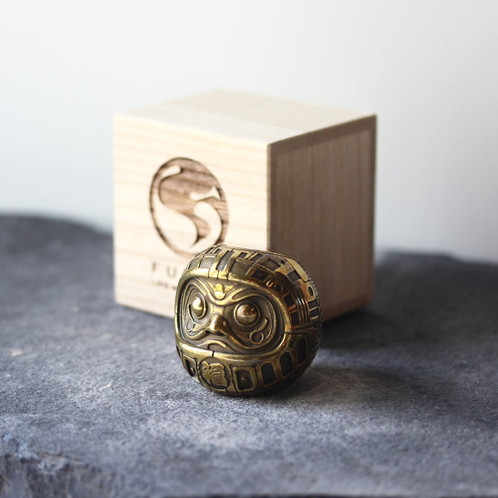 Daruma Incense Holder – Brass
