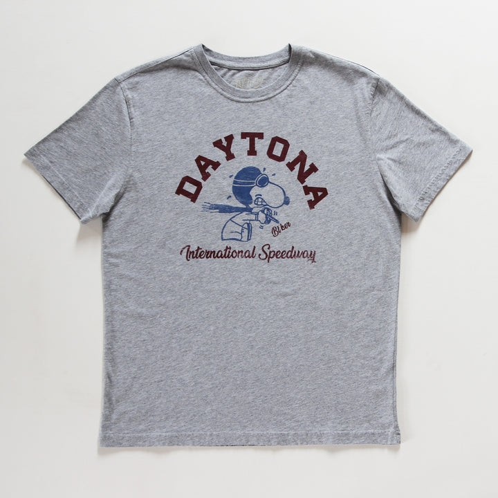 Bl’ker Daytona Graphic Tee Grey Melange mit Frontprint