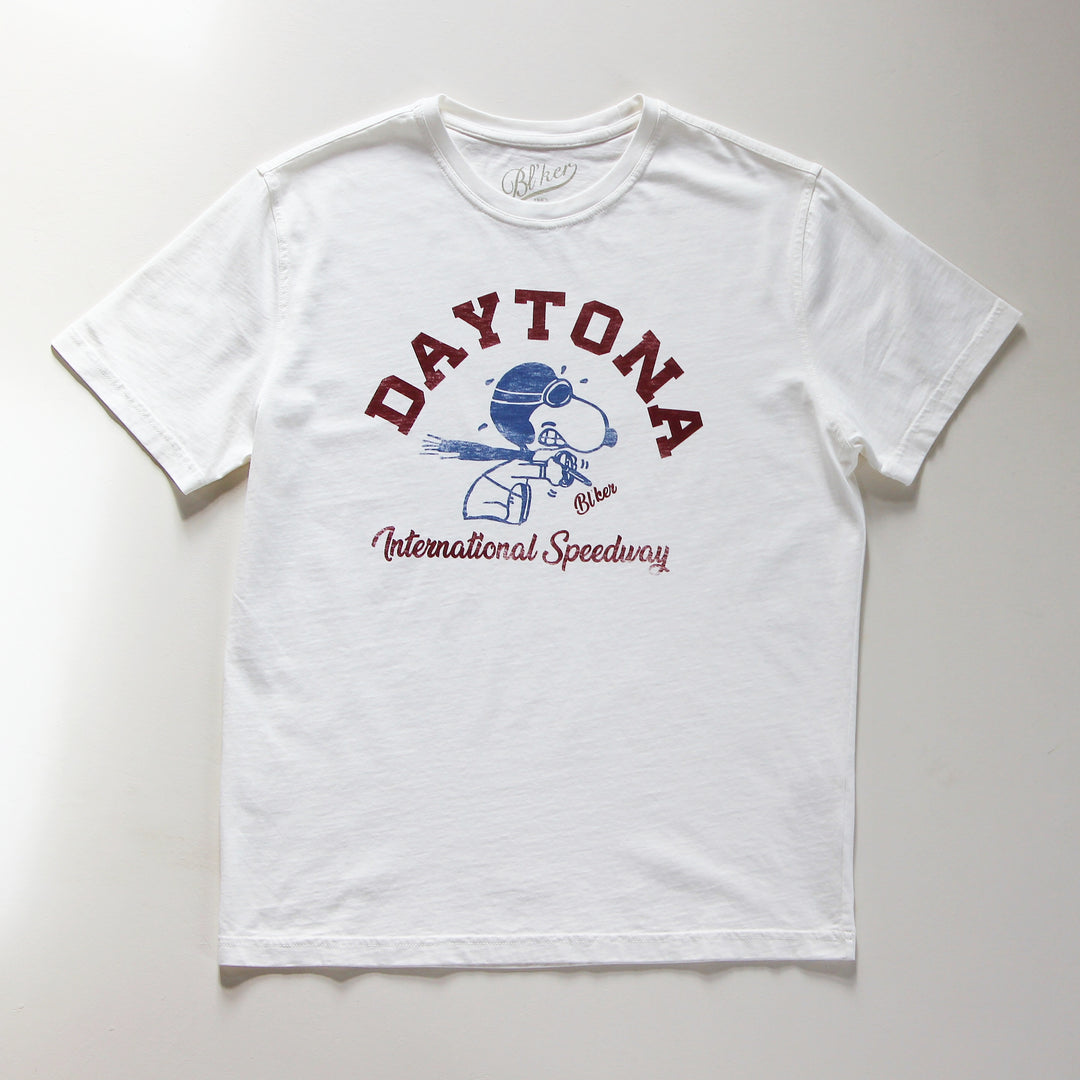 Bl’ker Daytona Graphic Tee White mit Frontprint