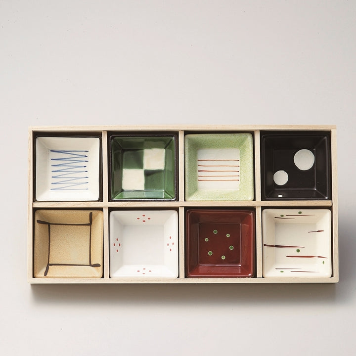 Etsuke Dish Set – 8 Pieces