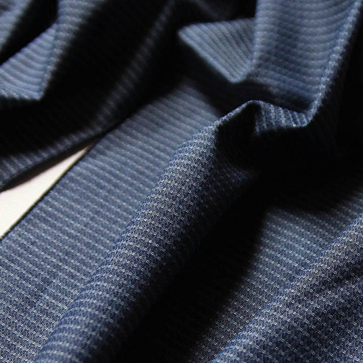 Le Chèche – Indigo Jacquard