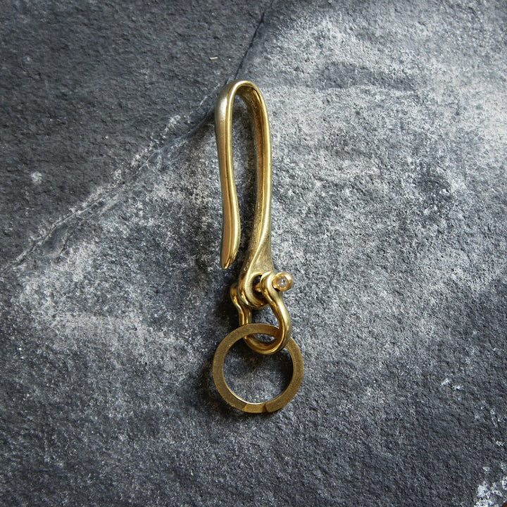 Fishhook Solid Brass