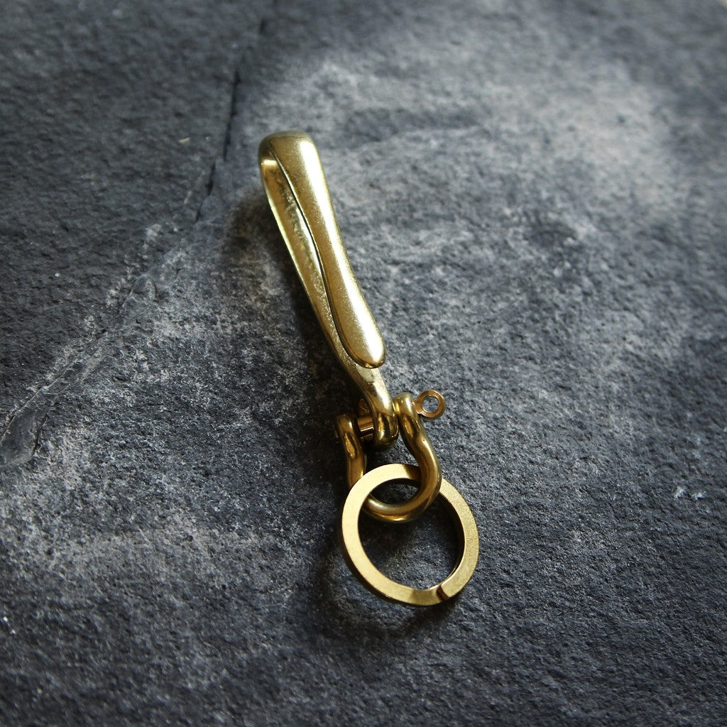 Fishhook Solid Brass
