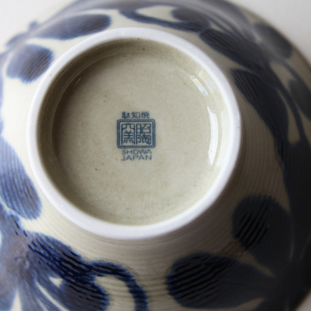 Bodenstempel der Fleur Donburi/Ramen Bowl aus Japan