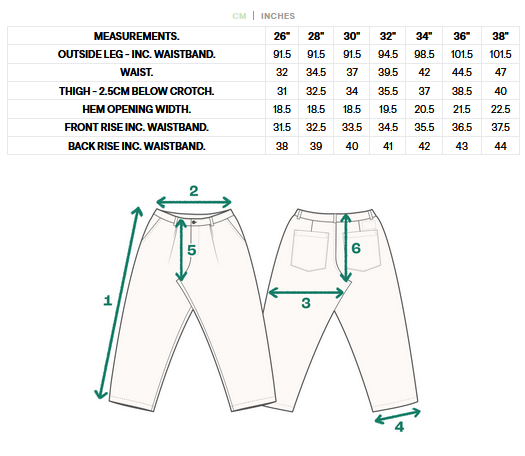 Hi Water Trouser – Indigo Kaihara Denim