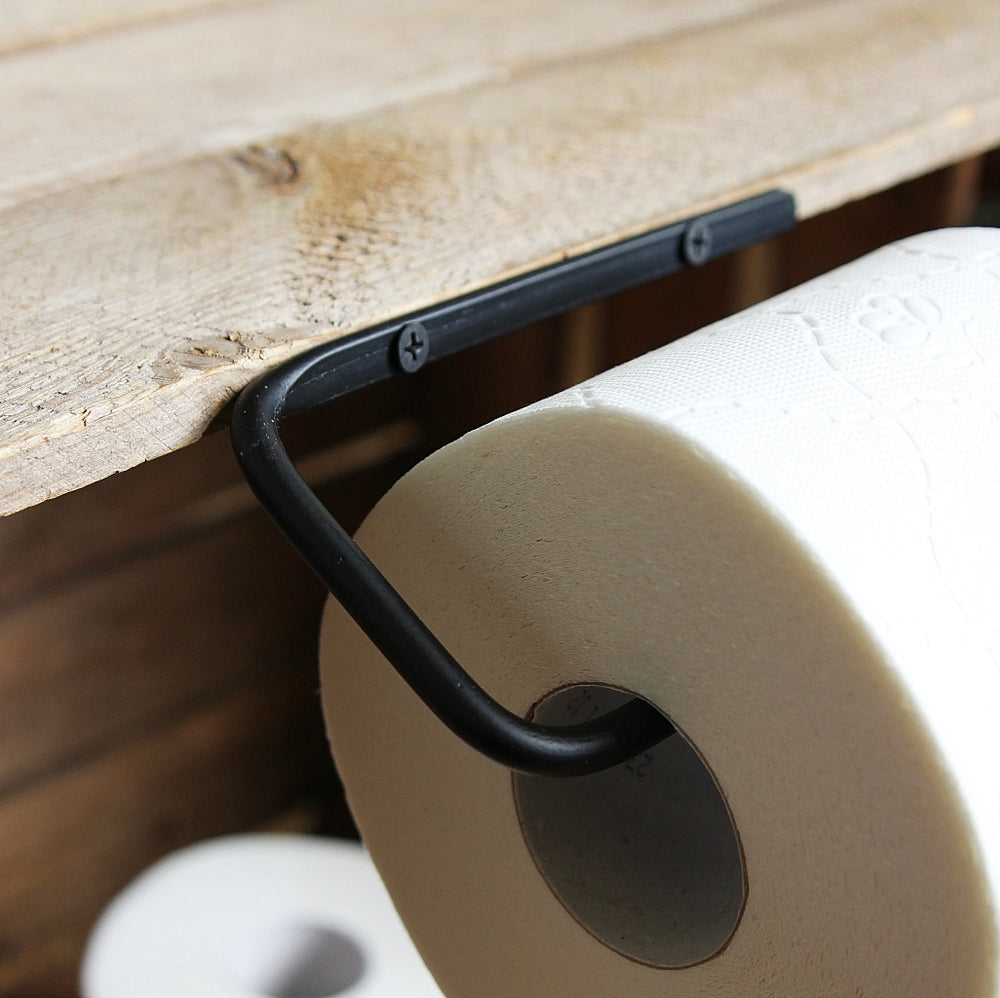 Wall mointed iron paper holder