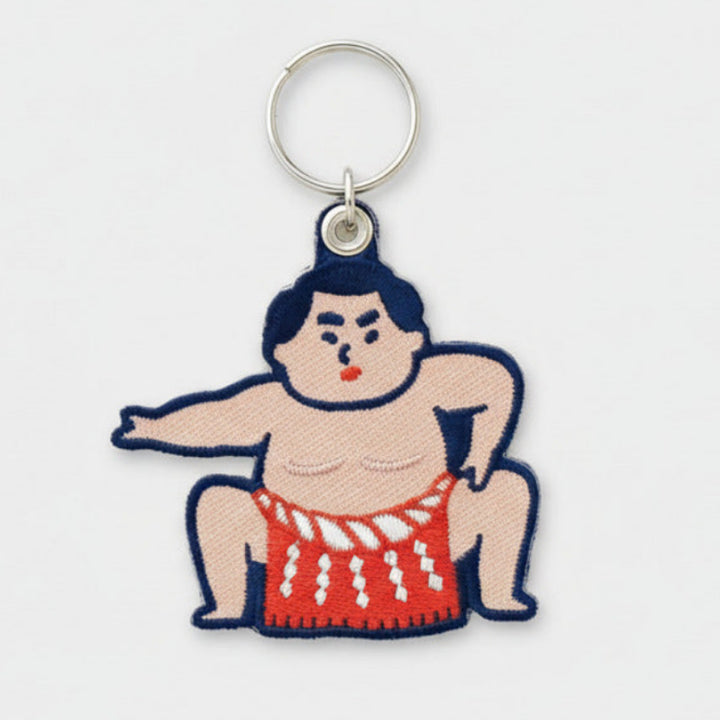 Stitchwork Keychain Sumo Wrestler