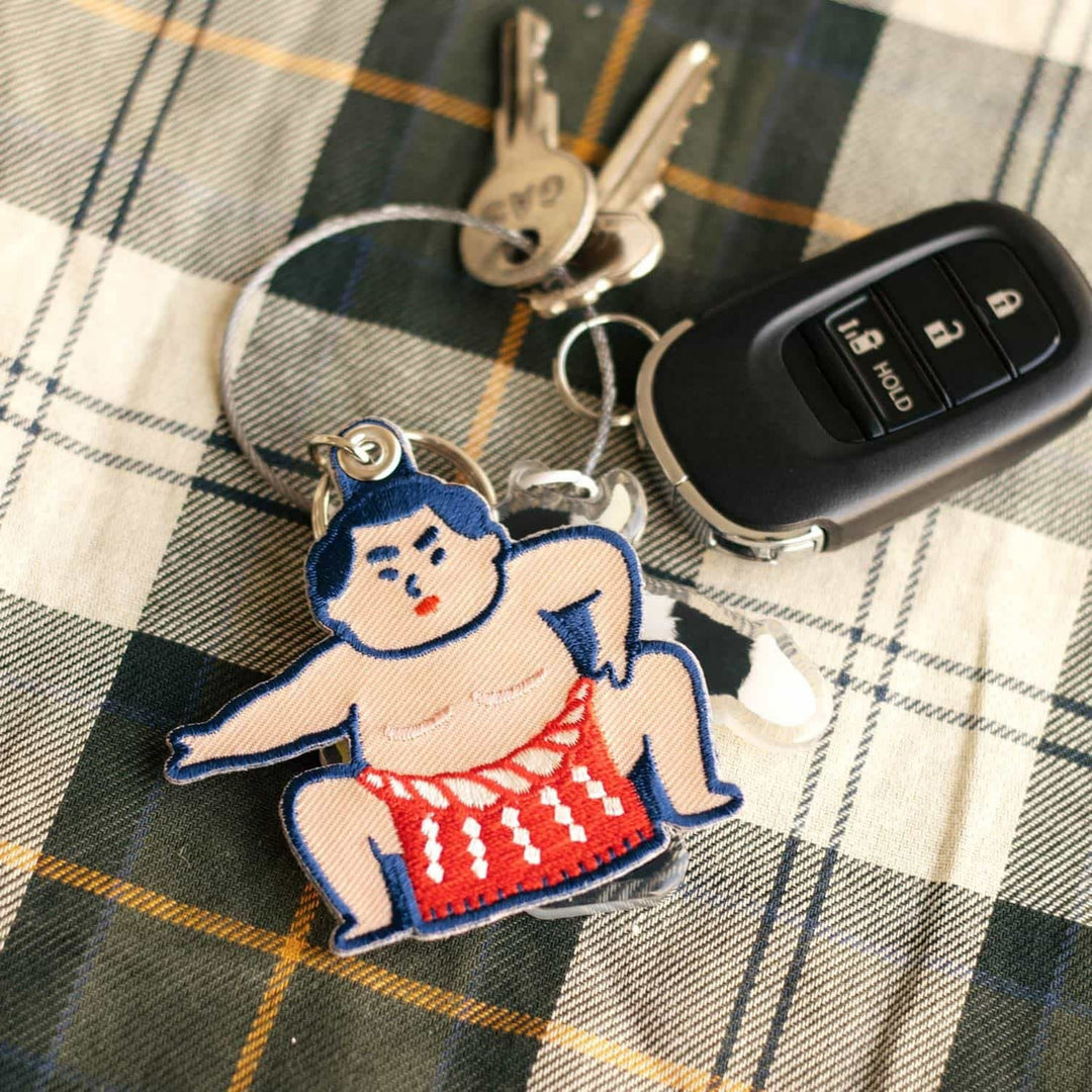 Stitchwork Keychain Sumo Wrestler