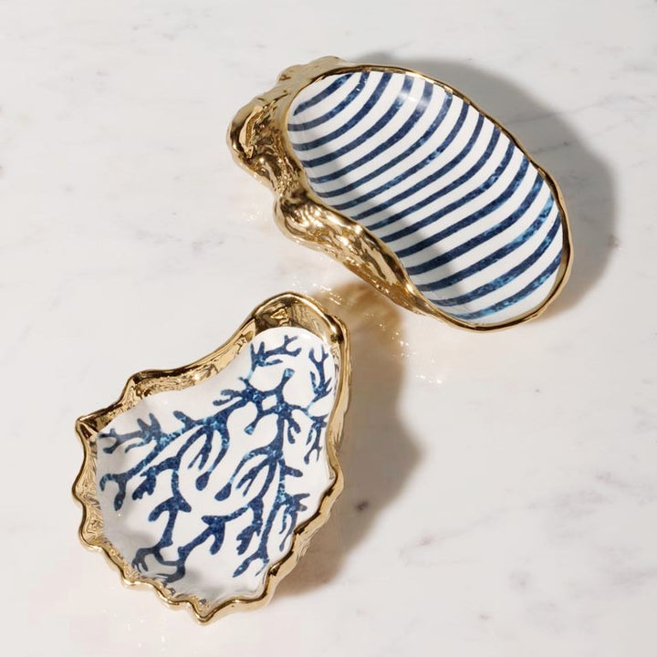 Trinket Trays Oyster - Set of Two