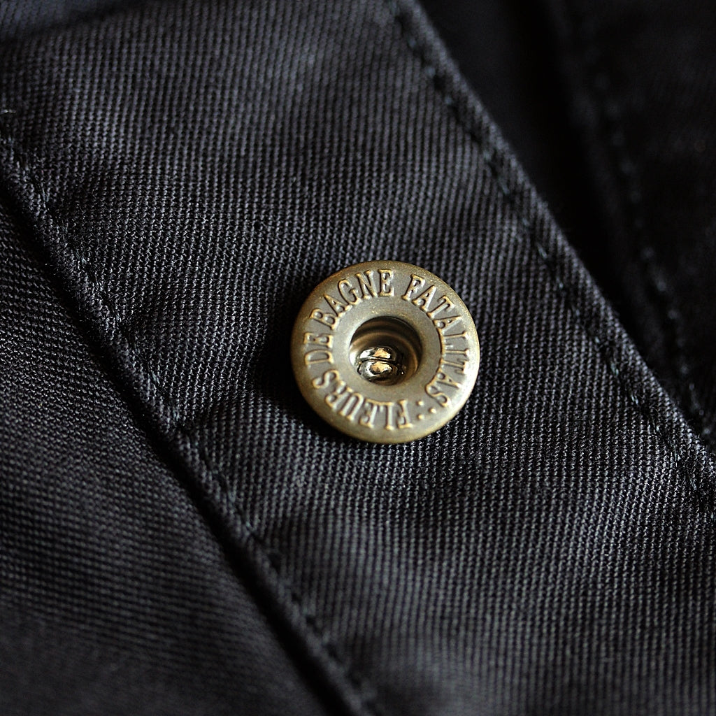 Le Pantalon Penitencier Moleskine Noir