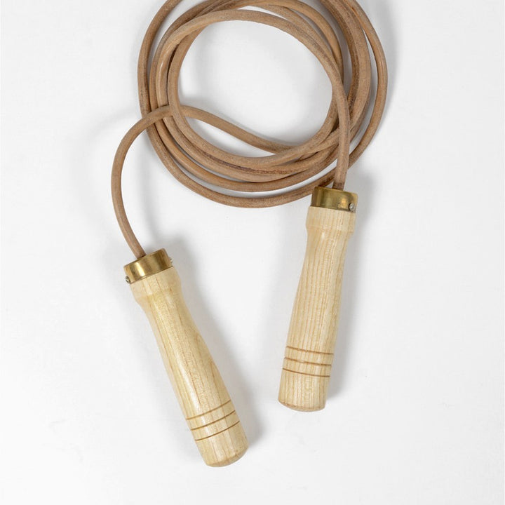 Vintage Leather Skipping Rope 1920