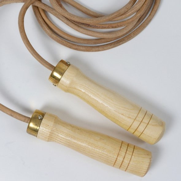 Vintage Leather Skipping Rope 1920