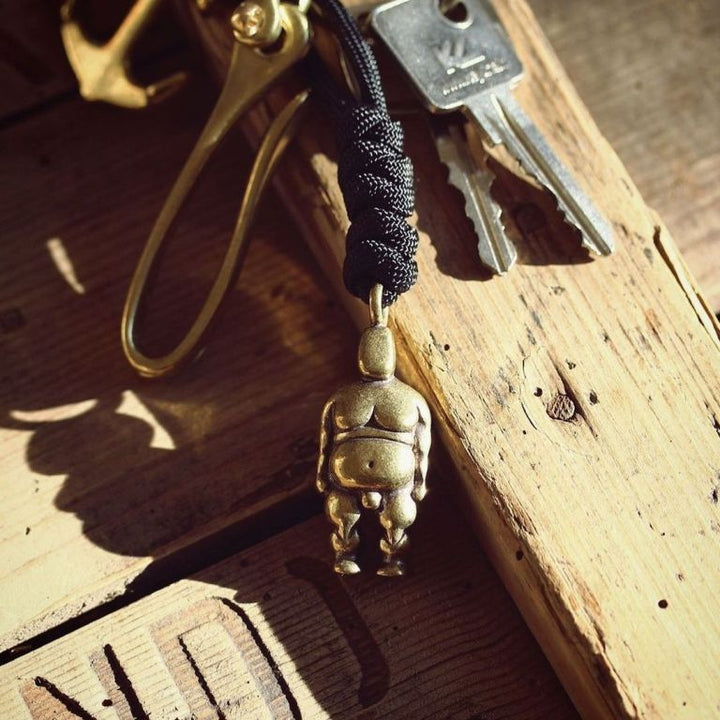 Porte-clés Lucky Fat Man