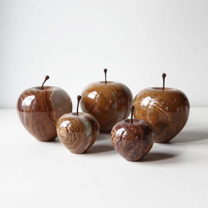 Marble Apple aus Marmor in verschiedenen Farben und Größen