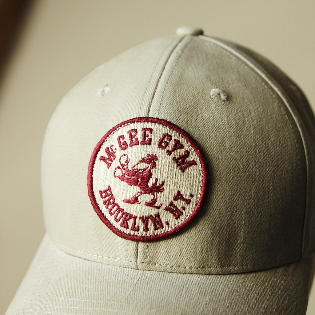 Mc Gee Gym Trucker Cap Sand Vintage Wash