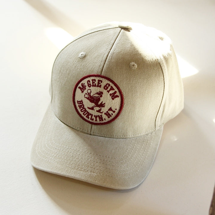 Mc Gee Gym Trucker Cap Sand Vintage Wash