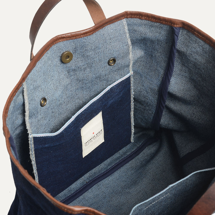 Meline Denim Shopper