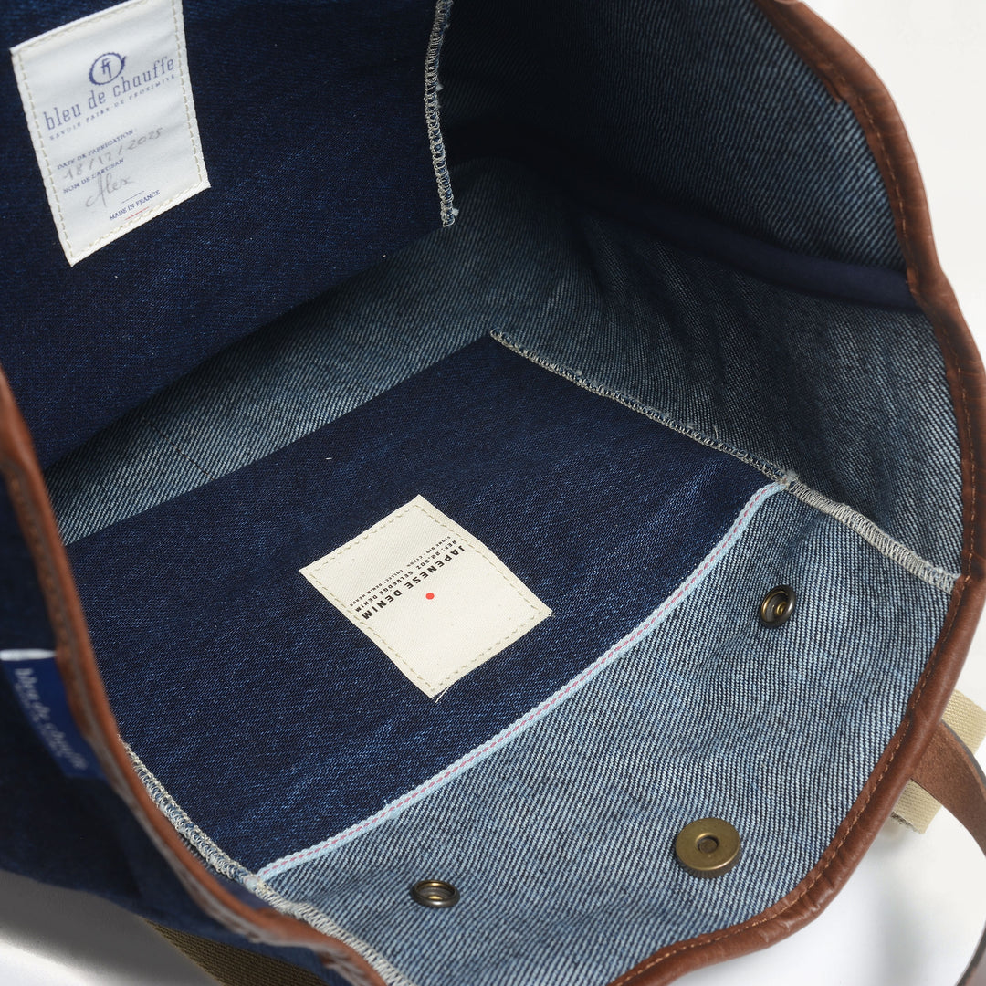 Meline Denim Shopper