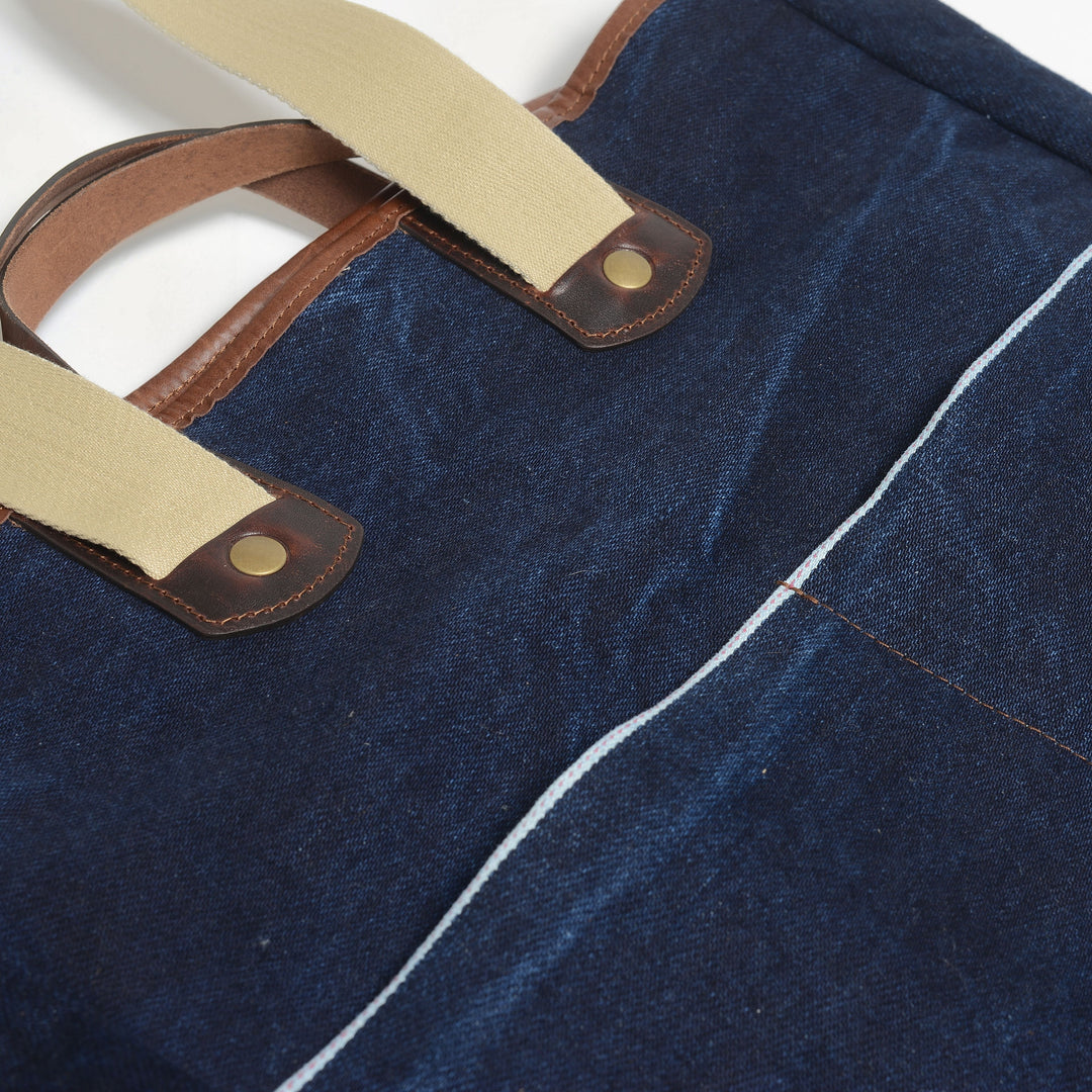 Meline Denim Shopper